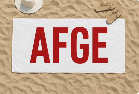 AFGE Beach Towel